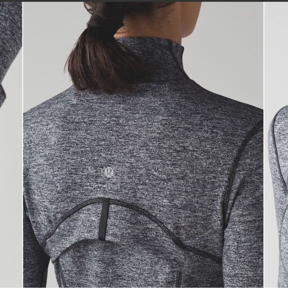 Lululemon Define Full Zip Gray Jacket - image 2